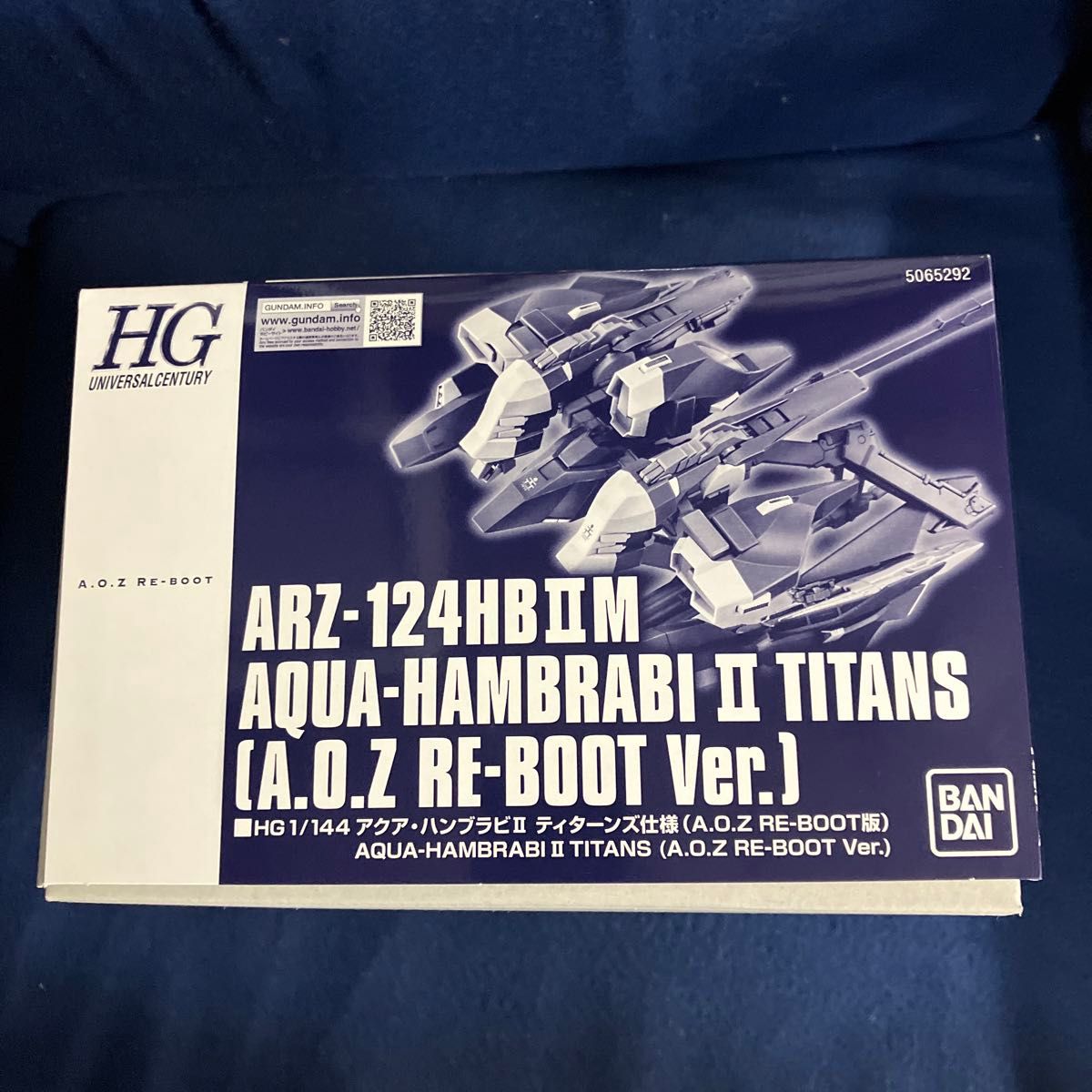 ARZ-124HBIIM アクアハンブラビＩＩ ティターンズ仕様 (A.O.Z RE-BOOT版) (A.O.Z RE-B…