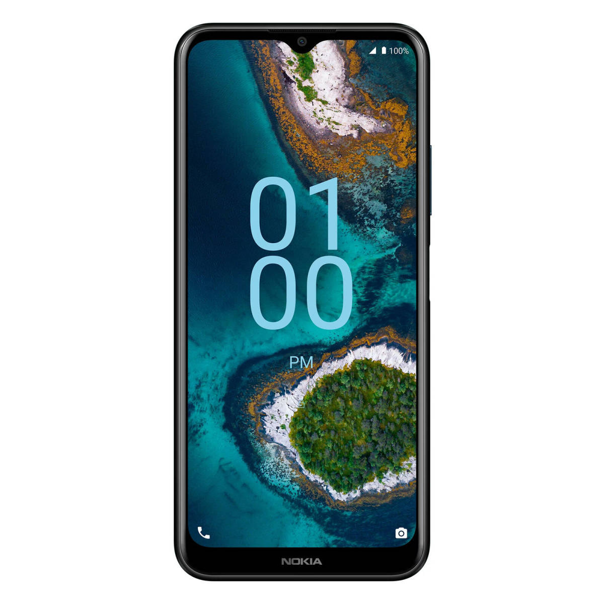 New/Sealed - Boost Mobile Prepaid Nokia G100 32GB, 6.52” HD+ Display 13MP Camera 海外 即決