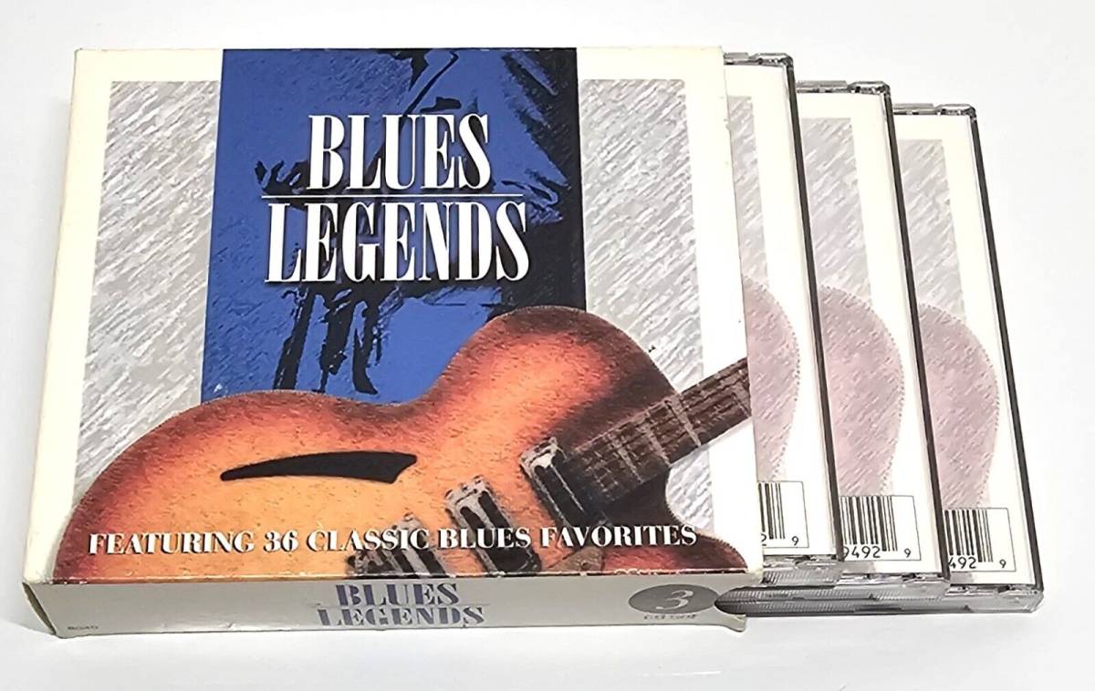 新作勢ぞ揃い Blues Legends Featuring 36 Classic Blues Favorites CD