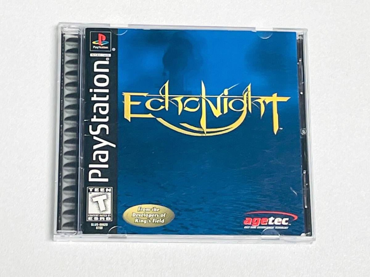 Echo Night + Registration Card - Complete PlayStation 1 Game PS1 CIB Nice Shape 海外 即決