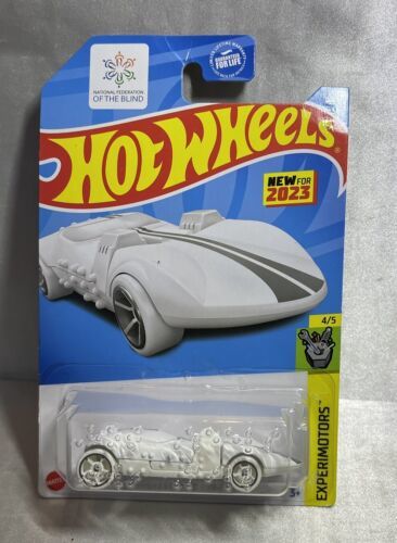 2023 HOT WHEELS 85/250 HW White Braille Racer - Twin Mill EXPERIMOTORS 4/5 海外 即決