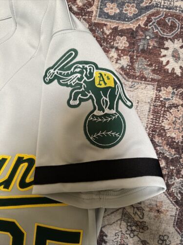 Authentic Oakland Athletics 1989 Mark McGwire Jersey Mitchell and Ness (size 40) 海外 即決_Authentic Oakland 3