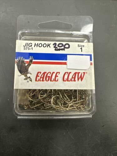  Eagle Claw 570 Bronze - 200 Pack (Size 1/0) : Sports