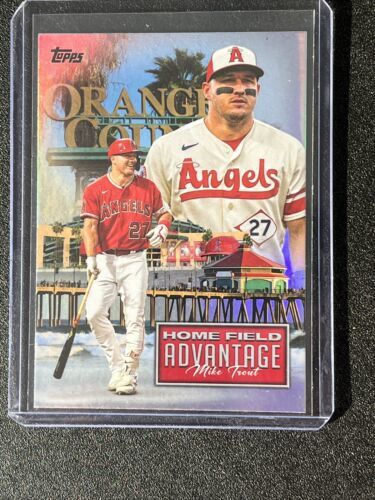 2024 Topps Home Field Advantage Mike Trout Angels Case Hit SSP HFA 海外 即決