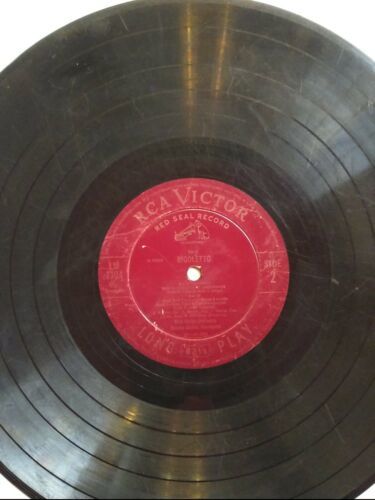 Verdi Rigoletto 12" バイナル LP RCA Victor 33RPM 1104 レッド / Seal Rare Classic Record 海外 即決