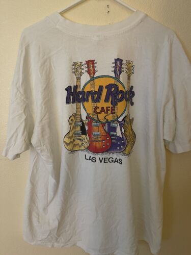 Vintage Hard Rock Cafe: Las Vegas T-Shirt (2XL) 海外 即決