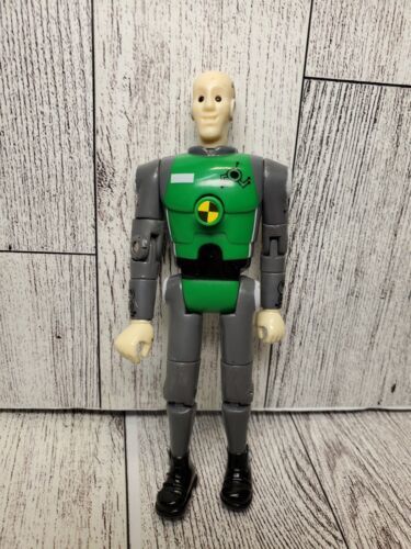 Mattel Hot Wheels Incredible Crash Test Dummies Green dummy heads pops up 海外 即決