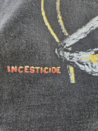 Nirvana Incesticide T Shirt Single Stitch Size XL On The Giant Tag 海外 即決