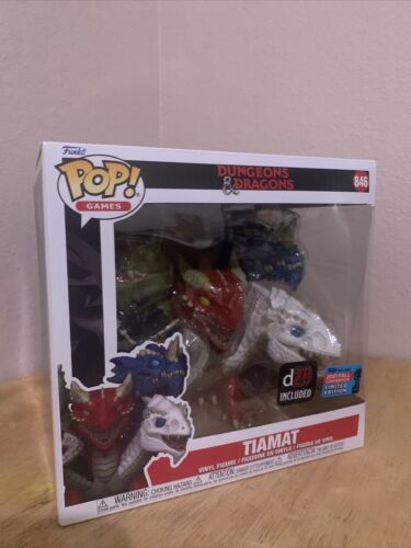 FUNKO POP! D20 included NYCC Dungeons & Dragon Tiamat 846 2021 Fall Convention 海外 即決