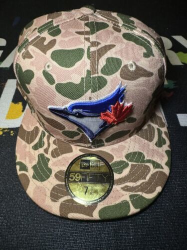 New Era Toronto Blue Jays Fitted Hat 7 3/8 海外 即決