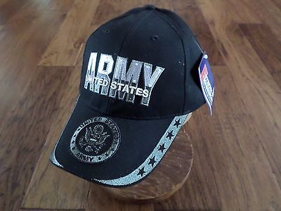 U.S MILITARY ARMY HAT EMBROIDERED MILITARY BALL CAP EXTREME EMBROIDERED 海外 即決