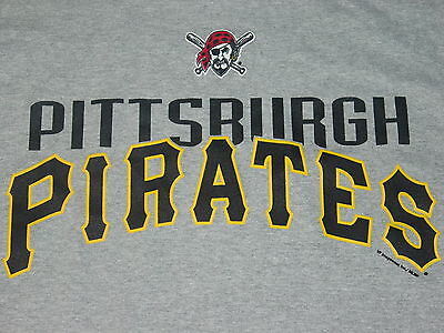 Official MLB Pittsburgh PIRATES Baseball T-Shirt NWT sz.. LARGE 海外 即決