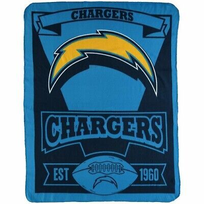 Los Angeles Chargers NFL Northwest Marque Fleece Throw 海外 即決