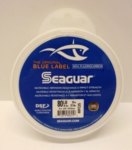 特売 Seaguar Blue Label 100% Fluorocarbon Fishing Line Leader
