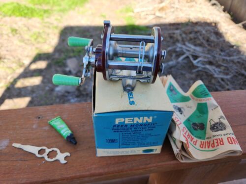 Vintage Penn Peer No. 109 Level Wind Fishing Reel 