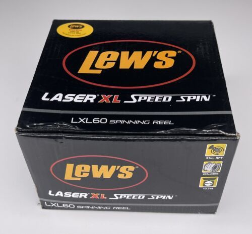 セール公式サイト LEW´S SPEED SPIN LASER XL LXL60 5.1:1 SPINNING REEL BRAND NEW IN  BOX 海外 即決