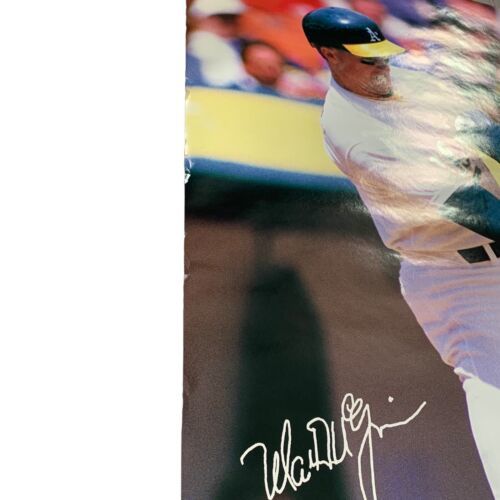 Vintage 80s MLB Baseball Oakland Athletics Mark McGwire 1989 Poster 23 x 35 海外 即決_Vintage 80s MLB Ba 2