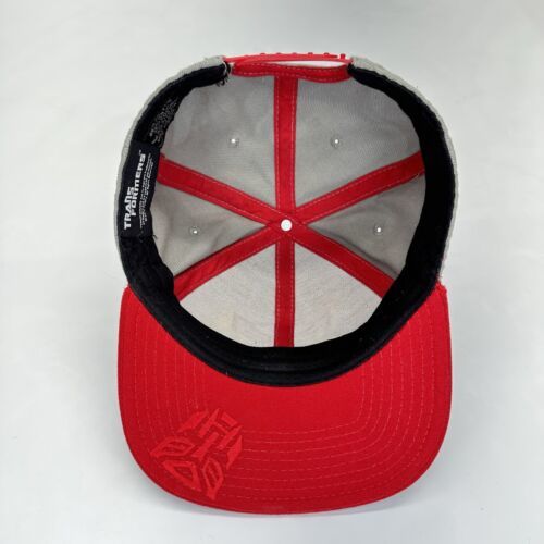 Hasbro Transformers Autobots 2014 Baseball Hat Gray Red Snapback Cartoon Movie 海外 即決