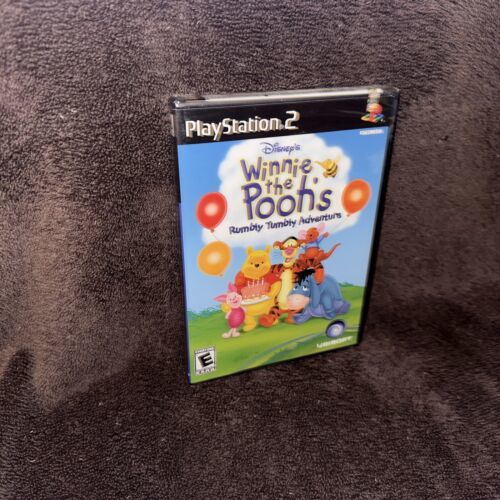 Winnie the Pooh's Rumbly Tumbly Adventure PlayStation 2 PS2 BRAND NEW SEALED USA 海外 即決