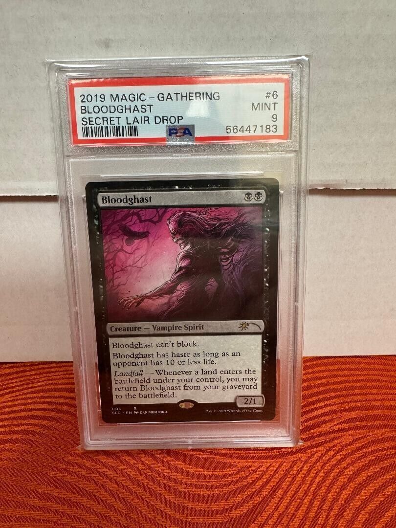 PSA 9 2019 MTG Secret Lair Drop Bloodghast 海外 即決