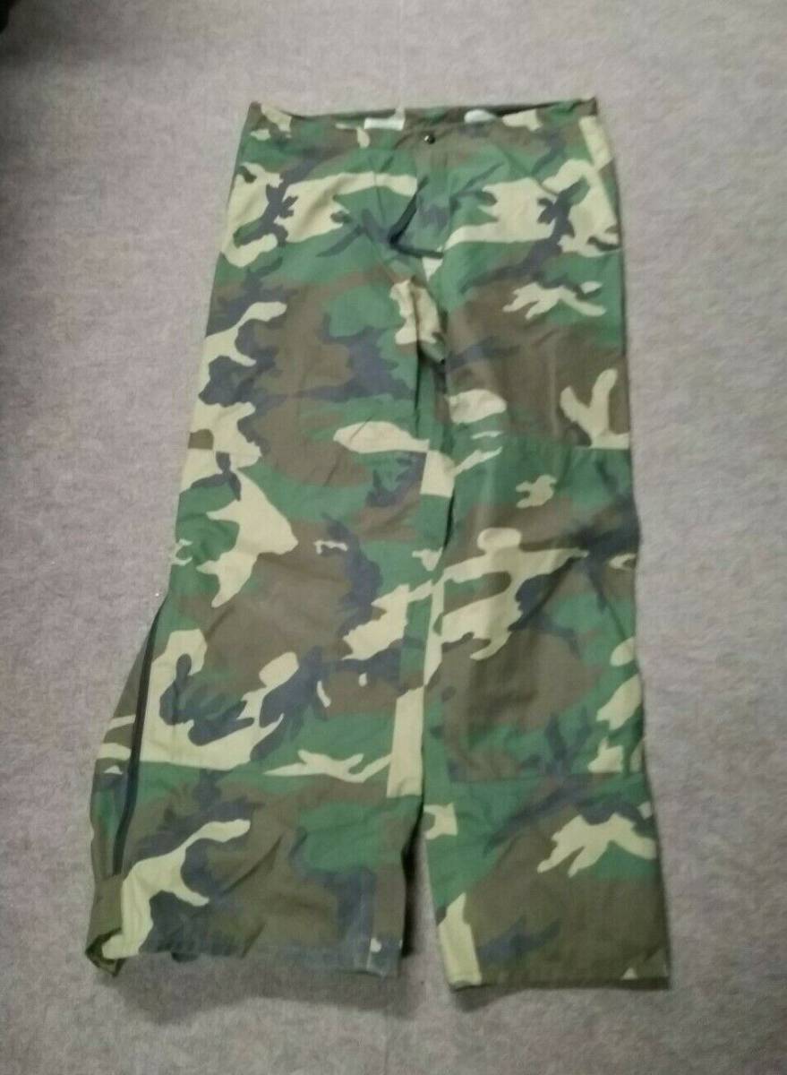 USGI ECWCS Pants Woodland Camouflage Medium #1129 海外 即決