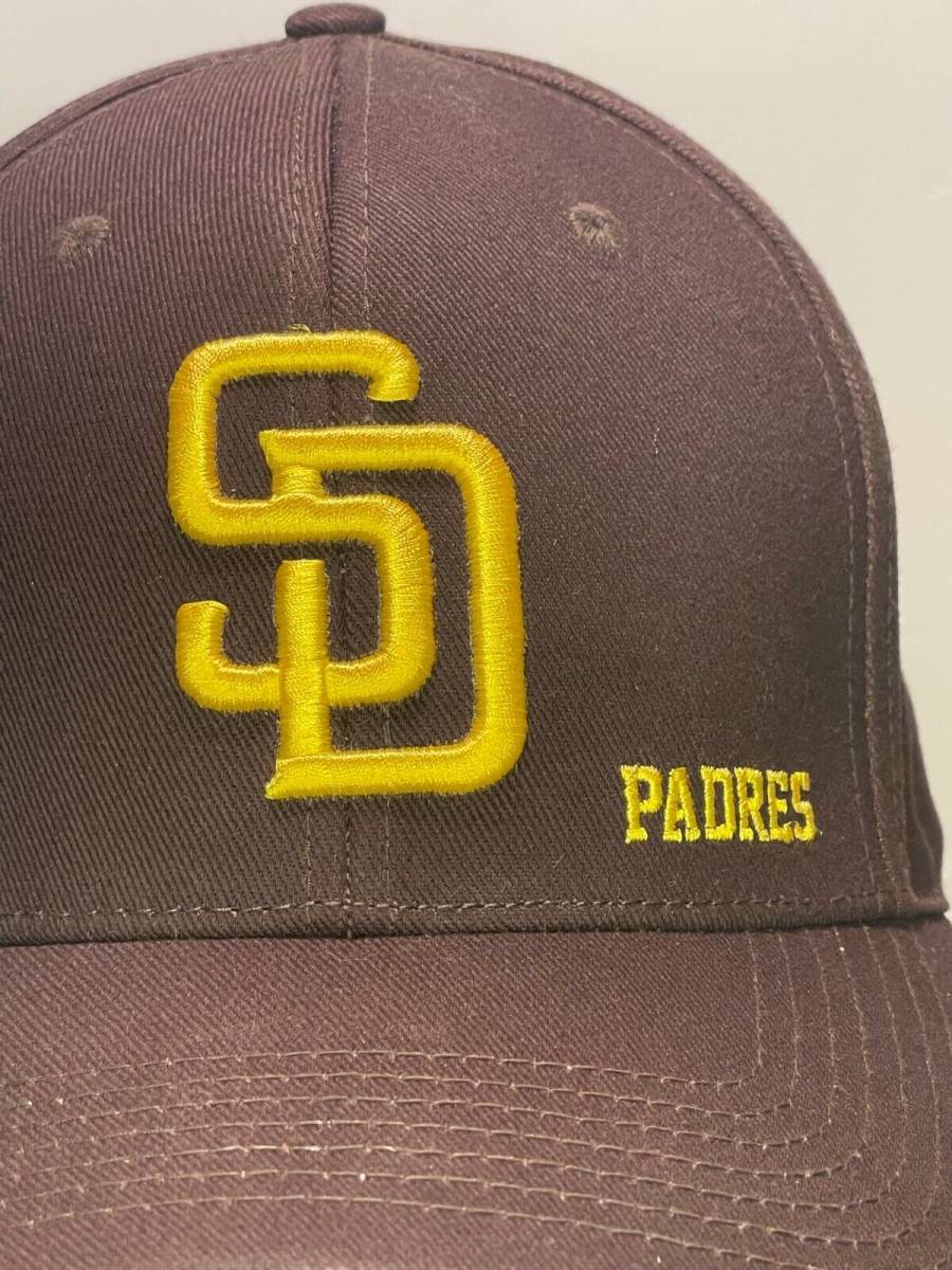 San Diego Padres Baseball Cap Hat Fan Favorite MLB Men's Brown 海外 即決