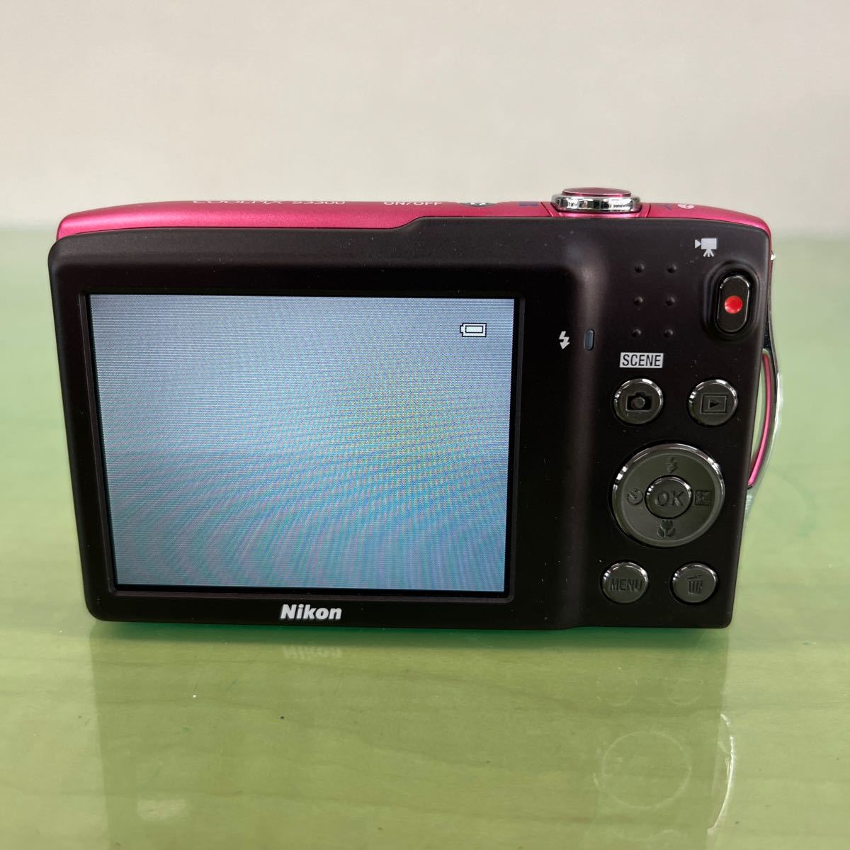 ◎Nikon ニコン COOLPIX コンパクトデジタルカメラ S3300 動作確認済_画像4