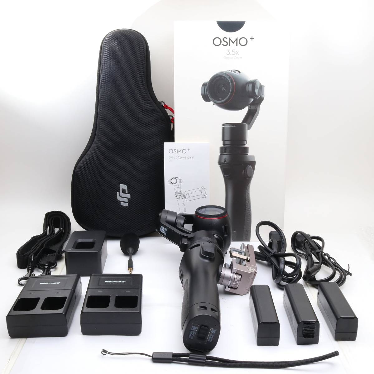 DJI OSMO+ (3軸手持ちジンバル, 光学3倍, 4Kカメラ標準搭載) (F9720)