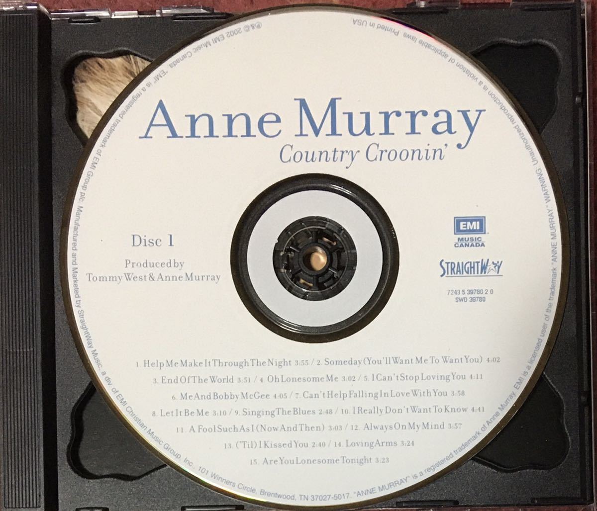Anne Murray[Country Croonin'](2CD)アン・マレーのカントリー・サイド究極の2枚組コンピ/カントリーポップ/ソフトロック/AOR/女性ボーカル_画像4