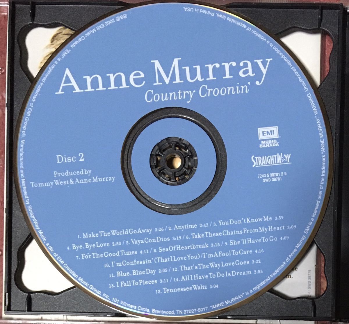 Anne Murray[Country Croonin'](2CD)アン・マレーのカントリー・サイド究極の2枚組コンピ/カントリーポップ/ソフトロック/AOR/女性ボーカル_画像5