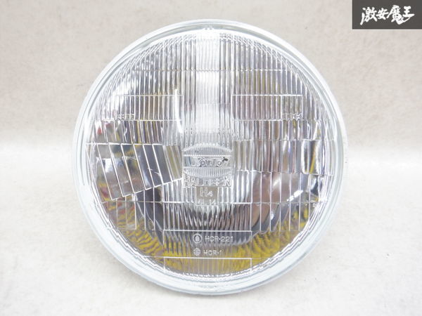 [ new car removing ] small thread factory KOITO all-purpose halogen head light circle eyes one side 12V 60/55W H4 diameter approximately 18cm 997-16142 JA11V Jimny etc. shelves 2O25