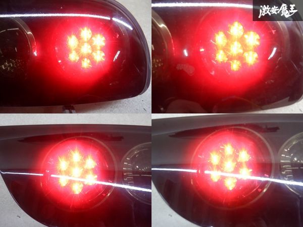 jyunyan ジュンヤン RPS13 180SX 後期 LED テール テールランプ スモークテール ガーニッシュ 左右セット N180-TB1 棚2M23_画像9