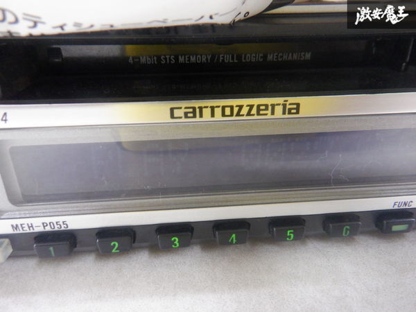 [ последнее снижение цены ]pioneer Pioneer carrozzeria Carozzeria универсальный MD панель MD плеер 1DIN MEH-P055 полки 2J21