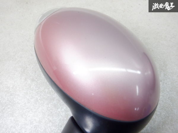  Suzuki original HE22S Alto Lapin side mirror door mirror right right side driver`s seat side winker attaching 7 pin pink series shelves 2O24