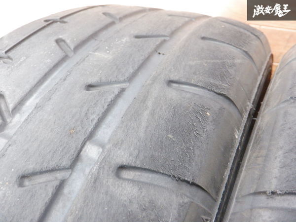 ADVAN アドバン Sタイヤ 205/55R16 94W 2本 2018年製 残量約4ｍｍ サーキット ドリフト ★ 棚1Ａの画像6