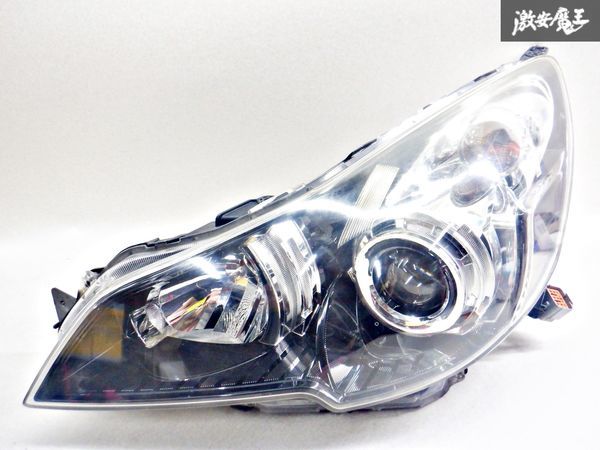 スバル純正 BR9 BM9 レガシィ 前期 HID ヘッドライト ヘッドランプ インナーブラック 左 左側 助手席側 KOITO 100-20061 棚2K13_画像1