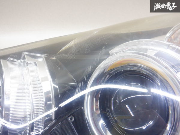 スバル純正 BR9 BM9 レガシィ 前期 HID ヘッドライト ヘッドランプ インナーブラック 左 左側 助手席側 KOITO 100-20061 棚2K13_画像4