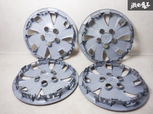 【最終値下げ】トヨタ純正 スチール用 ホイールカバー 4枚セット ホイールキャップ 1台分 セット 5穴 15インチ PCD114.3 ルミオン 棚2G21_画像7