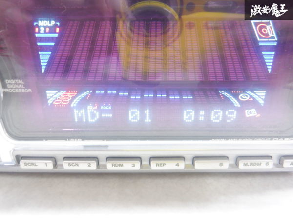 KENWOOD ケンウッド 汎用 CDデッキ CDプレイヤー MDプレイヤー 2DIN DPX-5200M 棚2J22_画像4