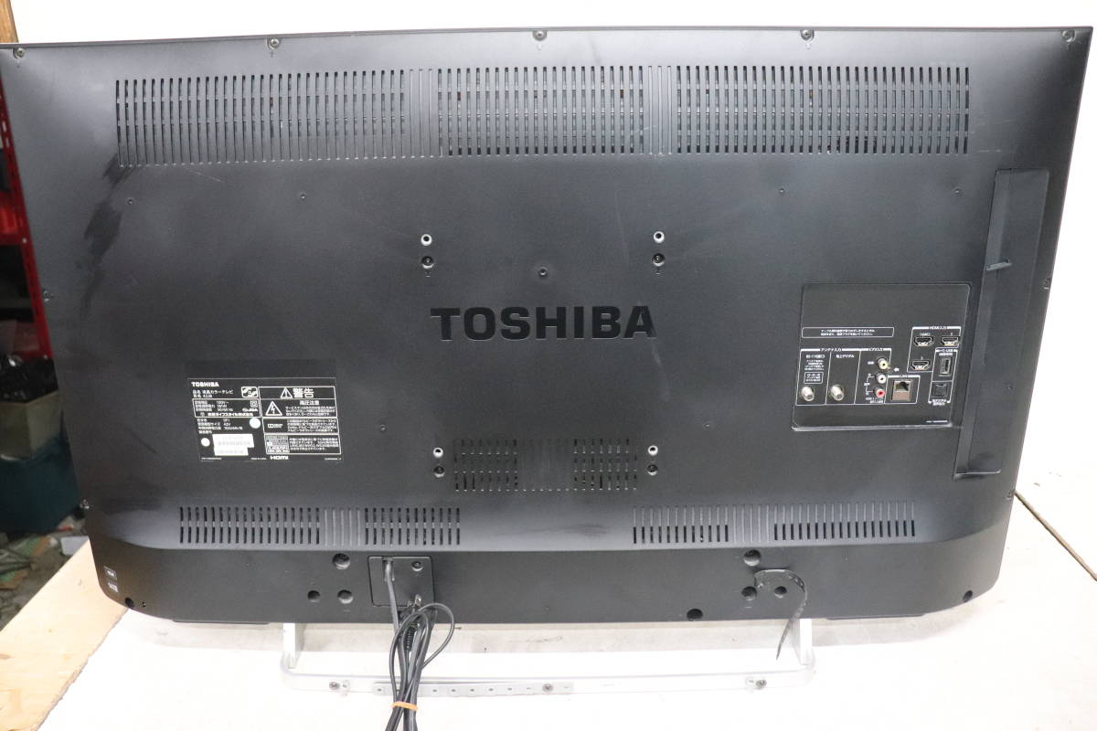 YKB/659 東芝 TOSHIBA 42J8 42型 液晶テレビ 2014年製 地上デジタル放送視聴可能 直接引き取り歓迎_画像6