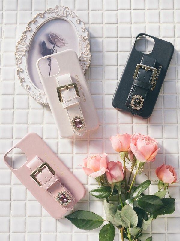 メゾンドフルール ビジュー ベルト iPhone14ケース|Yahoo メゾンドフルール ビジュー ベルト iPhone14ケース|Yahoo