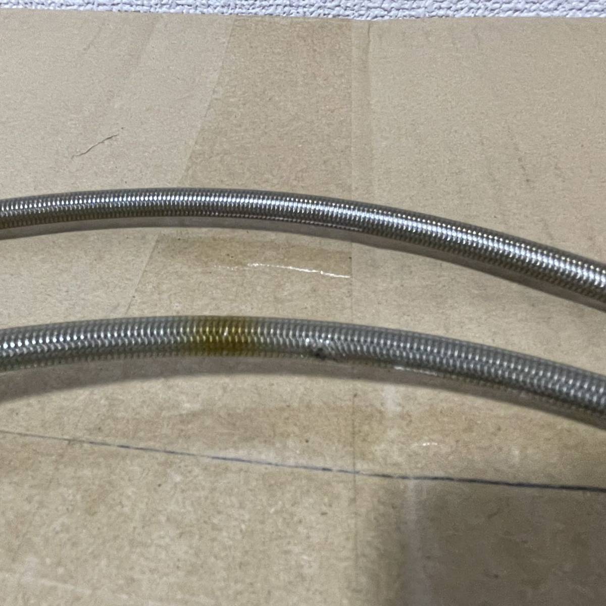 ステンレスメッシュブレーキホース 1250mm スウェッジライン SWAGE-LINE プロト_画像6