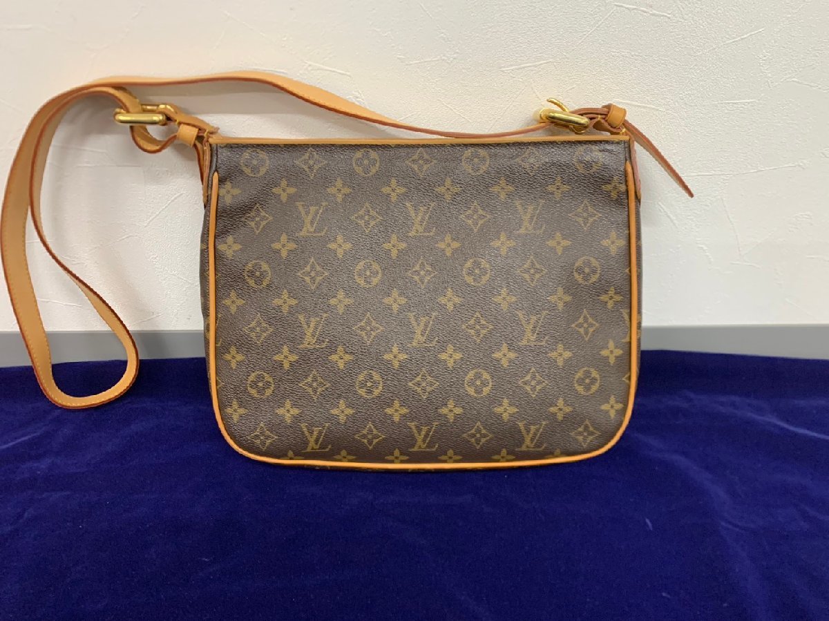 Louis Vuitton ルイヴィトン ハドソンGM モノグラムライン ショルダーバッグ 中古品 RA-01_画像3