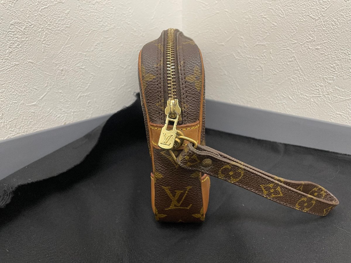 【中古品】ルイ・ヴィトン LV LOUIS VUITTON モノグラム セカンドバック マルリードラゴンヌ GM RA-02_画像4