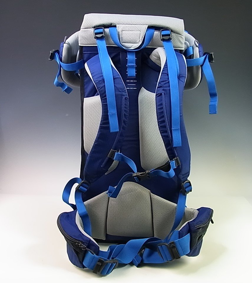 *mont-bell/ Mont Bell * independent type baby carrier + sunshade pillow / storage sack attaching *1123859/1123860* indigo / blue / gray * height 90cm*