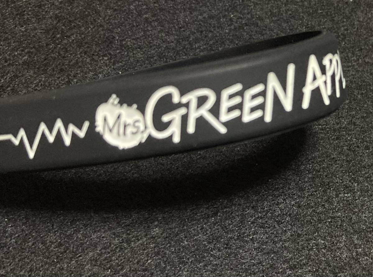 ※送料無料※ Mrs.GREEN APPLE ラバーバンド ミセス ラババン 黒白_画像1