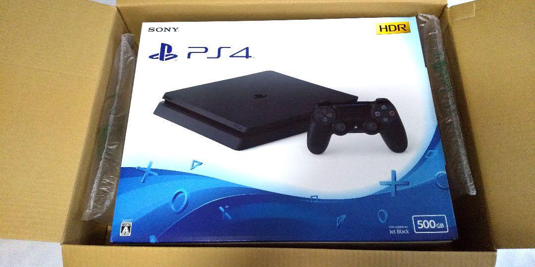 SONY PlayStation4 ジェット・ブラック 500GB CUH-2200AB01 PS4 プレイステーション4 新品