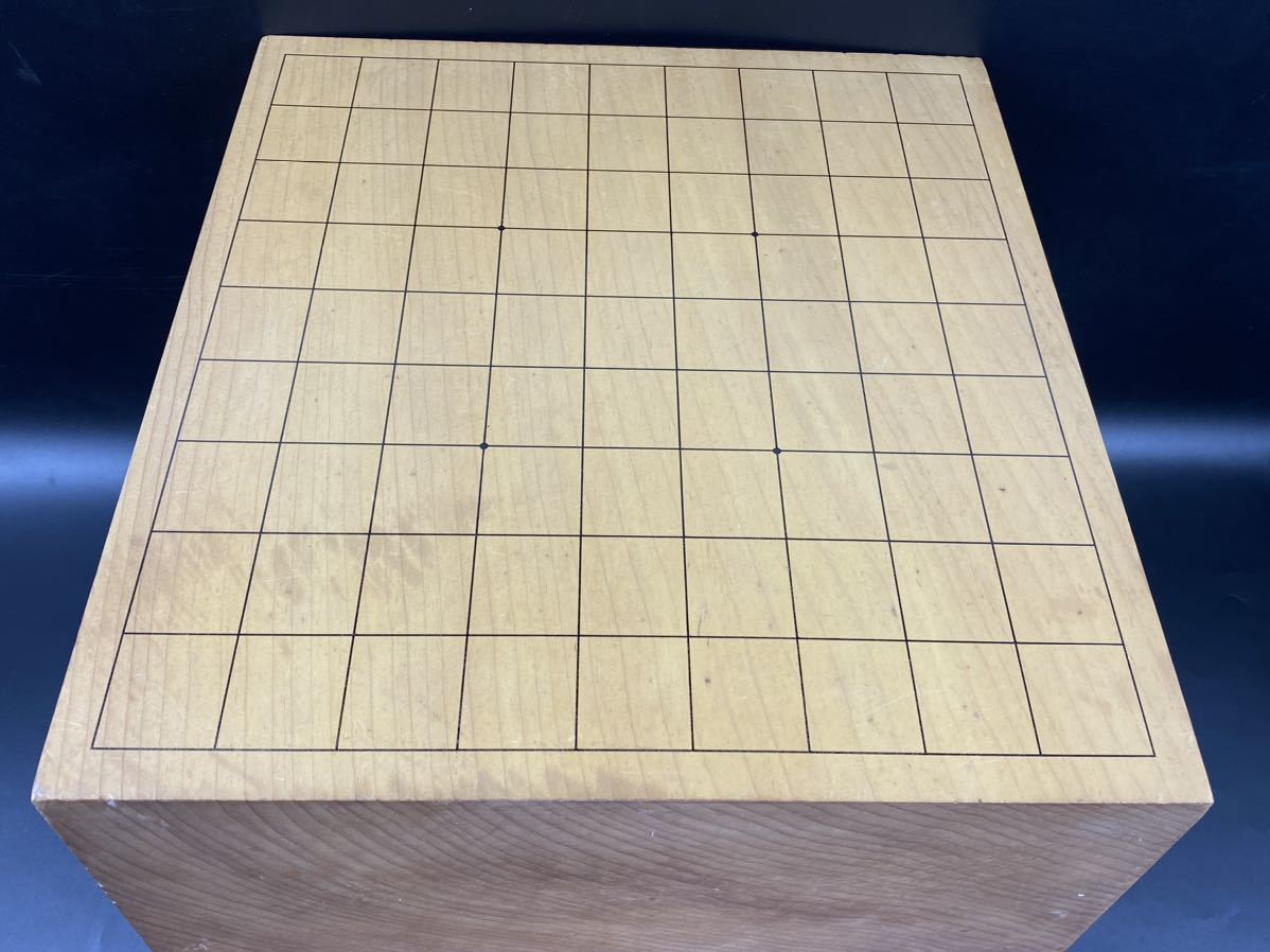 [ luck warehouse ] shogi record . one sheets board tabletop thickness 5 size 14.8cm four pair genuine article natural tree made great popularity wistaria .. futoshi .. hobby height 26.4cm