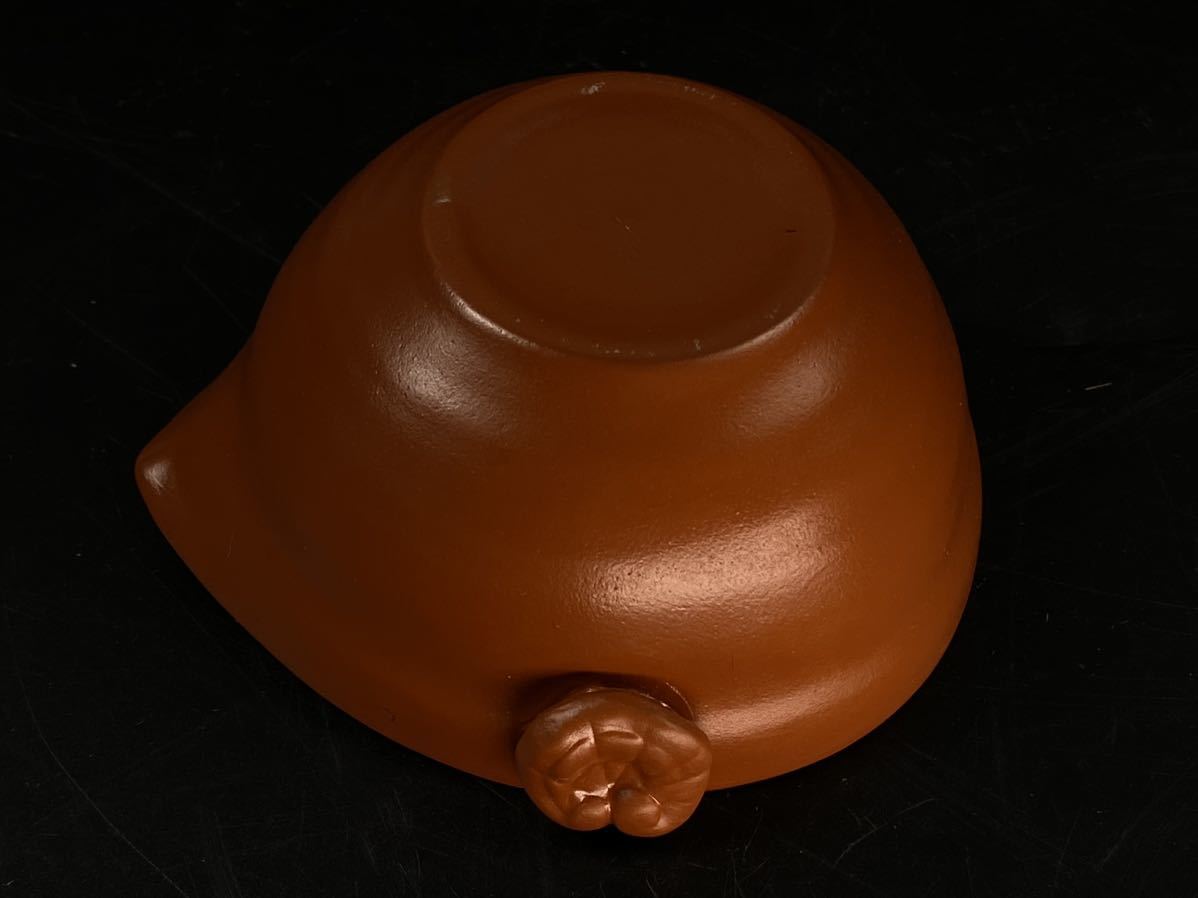 【福蔵】常滑焼 高山窯 宝瓶 急須 湯冷まし 茶道具 径10.6cm_画像3