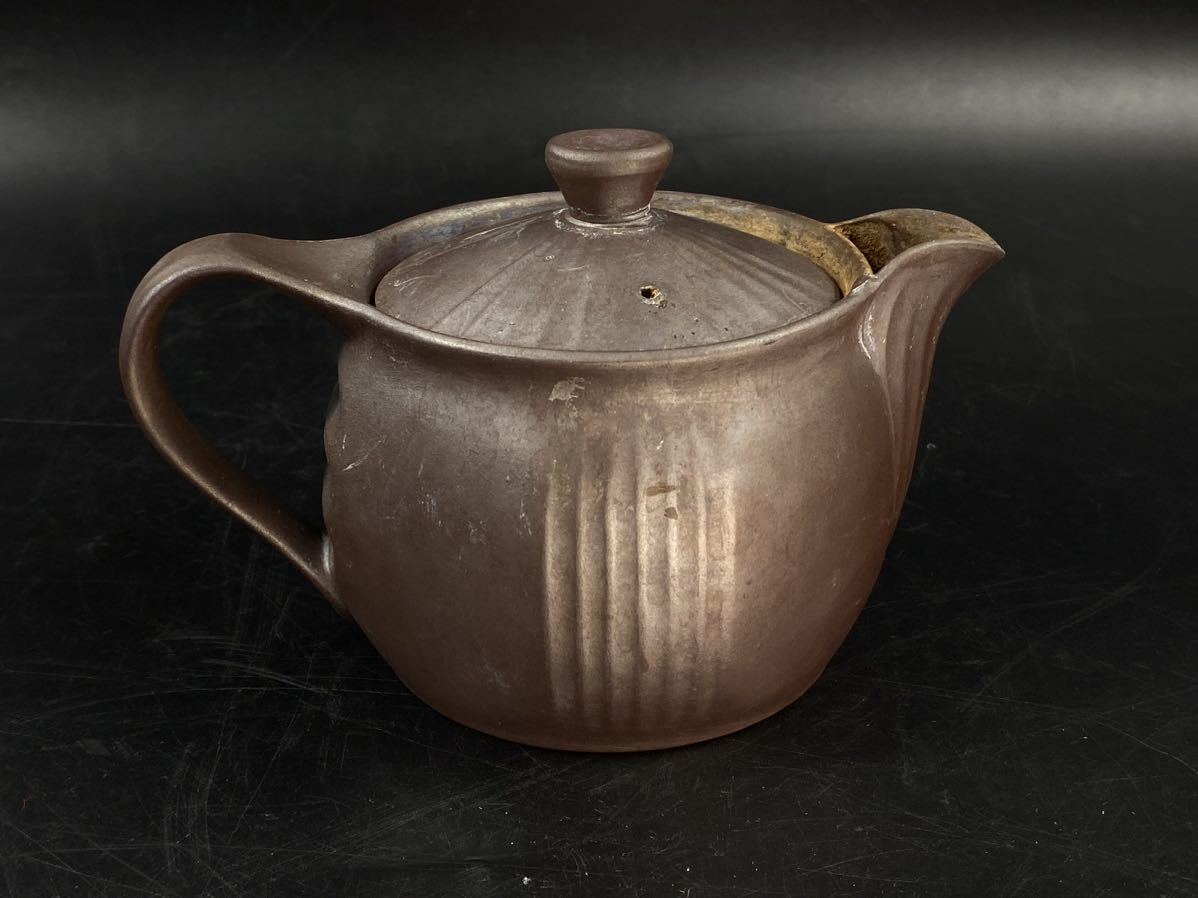 [ luck warehouse ] small teapot . bin Bizen . tea utensils after hand small teapot height 9.3cm